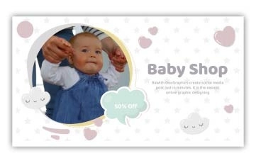 Baby Shop Sale New Slideshow After Effects Template