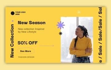 Colorful Fashion Design Slideshow After Effects Template
