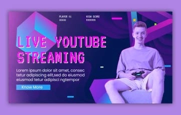 Gaming Cover Slideshow After Effects Template