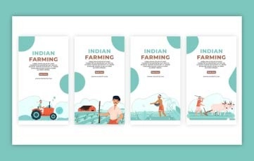 Indian Farming Instagram Story Premiere Pro Template