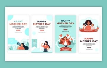 Mother's Day Instagram Story Premiere Pro Template0