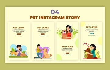 Pet Lover Instagram Story Premiere Pro Template