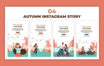 Autumn Instagram Story Premiere Pro Template