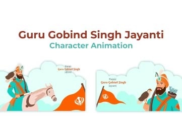 Guru Gobind Singh Jayanti Character Animation Premiere Pro Templates