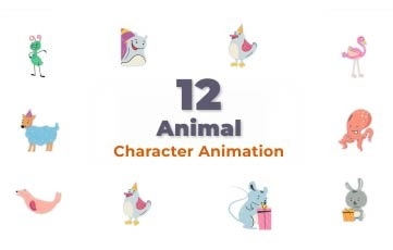 Animal Animation Character Animation Premiere Pro Templates