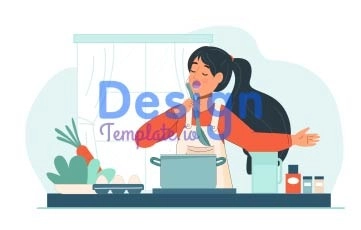 Cooking Animation Scene