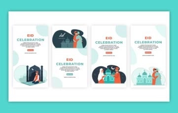 Eid Celebration Instagram Story Premiere Pro Template