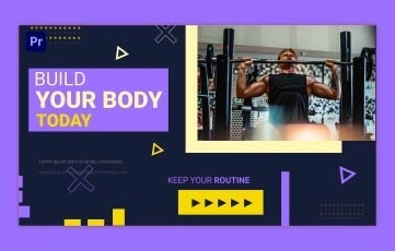 Turn Fat Into Fit Gym Premiere Pro Slideshow