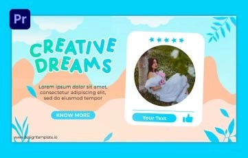Creative Dreams Slideshow Premiere Pro Templates