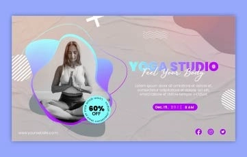 Yoga Studio Intro Premiere Pro Template