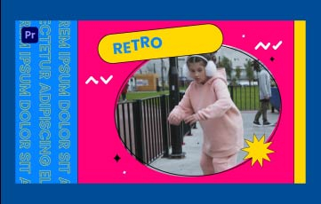 Retro Opener Best Slideshow Templates For Premiere Pro