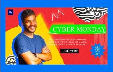 Cyber Monday Premiere Pro Slideshow