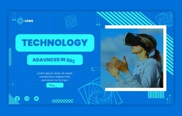 Technology Background Intro Premiere Pro Template