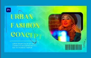Urban Fashion Slideshow Premiere Pro Templates