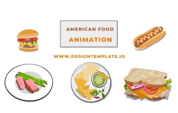 New American Food Premiere Pro Templates