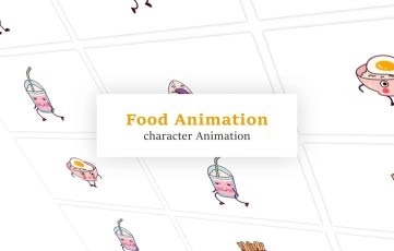 Food Animation Premiere Pro Templates