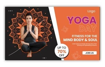 Yoga Slideshow After Effects Template