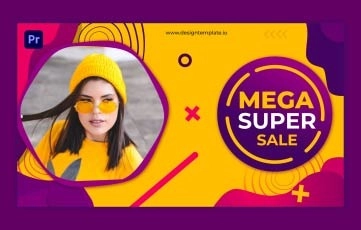 Mega Sale Slideshow Premiere Pro Templates