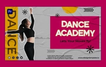 Dance Academy Slideshow Premiere Pro Template