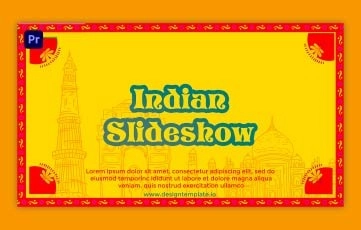 Indian Slideshow Premiere Pro Template