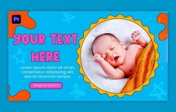 Babies Photo Slideshow Premiere Pro Template