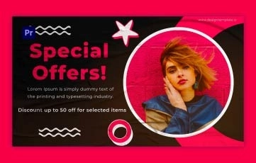 Special Offer Slideshow Premiere Pro Template