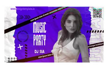 Music Night Slideshow After Effects Templates