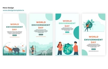 World Environment Day Instagram Story After Effects Templates