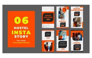 Hostel Instagram Story After Effects Template