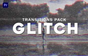 Professional-Grade Glitches Glitch Transitions Pack  Premiere Pro Template