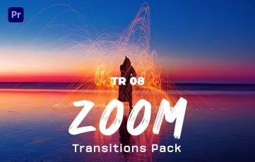 Premiere Pro Template Zoom Transitions Pack