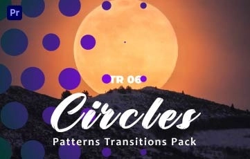Circles Patterns Transitions Pack  Premiere Pro Template