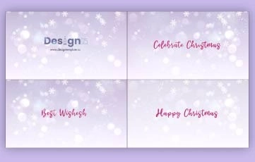 Christmas Wishes Title After Effects Template