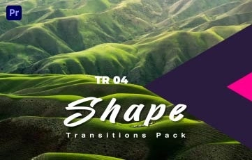 Creative Market Shape Transitions Pack Premiere Pro Template