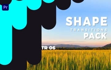 Shape Transition Pack For Premiere Pro Template