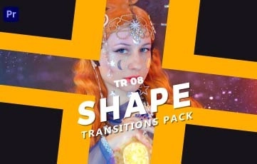 Shape Transitions Pack  Premiere Pro Template