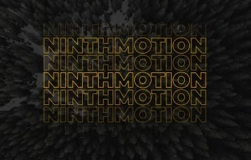 Bold Text Animation Titles After Effects Template