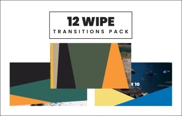Wipe Transition Pack After Effects Template