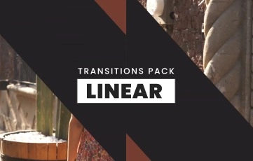 Linear Transition Pack After Effects Template