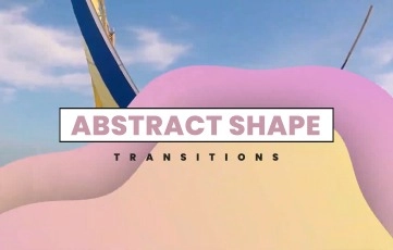 Abstract Shape Transitions Pack After Effects Template