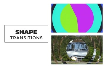 Shape Transitions After Effects Template Pack