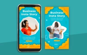 Business Instagram Story After Effects Template
