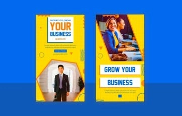 Grow Your Business Instagram Story After Effects Templates