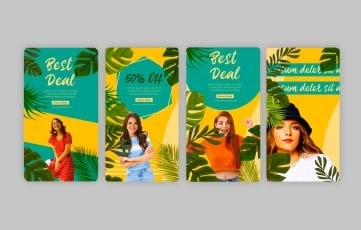 Promotion Fashion Instagram Story After Effects Templates 02