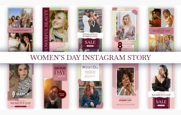 Women's Day 2023 Instagram Story After Effects Template