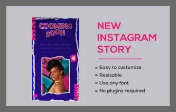 New Instagram Story After Effects Template