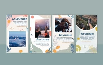 After Effects Adventure Travel Page Instagram Story