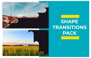 Latest Shape Clock Transition Pack After Effects Download
