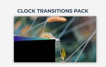 Shape Clock Transition Pack After Effects Download
