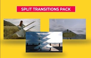 Best Split Transitions Pack After Effects Template